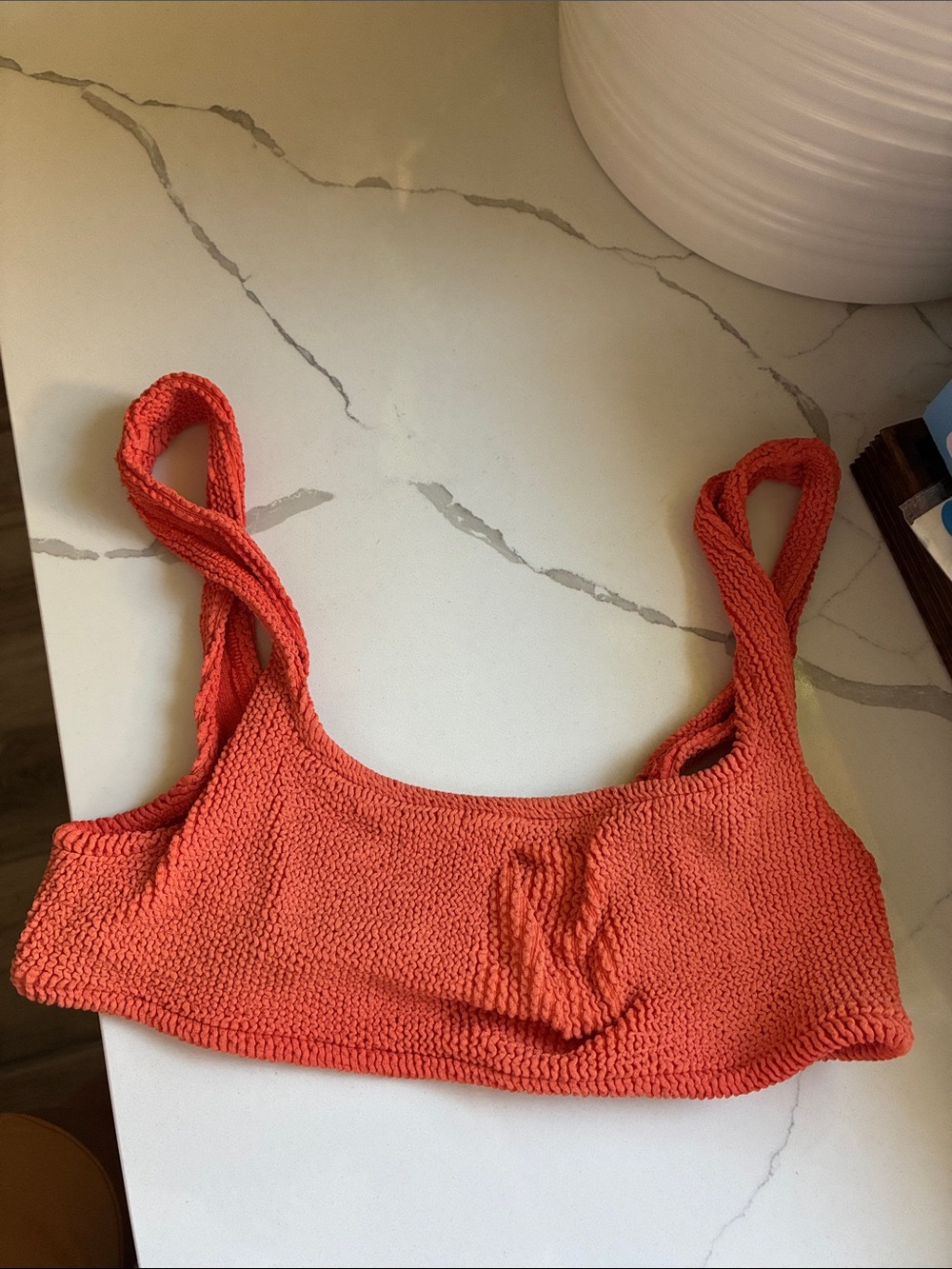 Youswim top tangerine